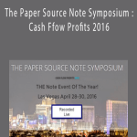 The Paper Source Note Symposium Cash Ffow Profits 2016