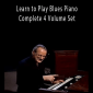 David Bennett Cohen - Learn to Play Blues Piano - Complete 4 Volume Set.,