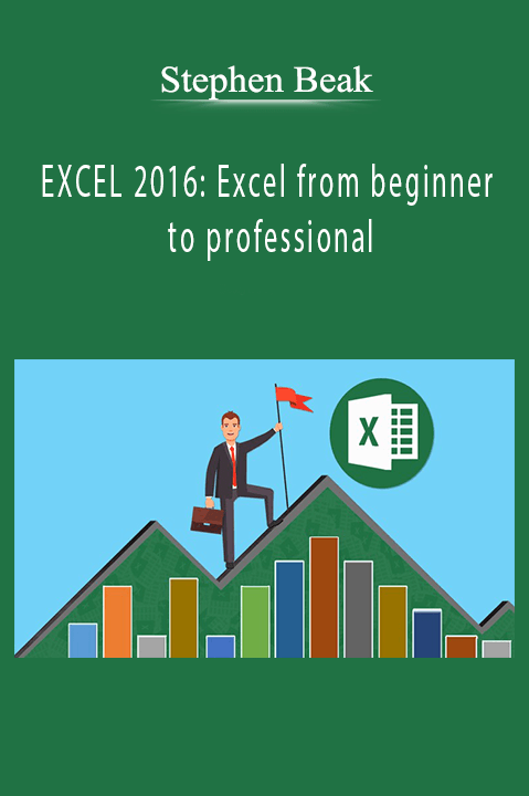 Stephen Beak - EXCEL 2016 Excel from beginner to professional