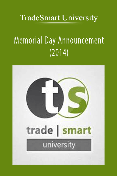 TradeSmart University - Memorial Day Announcement (2014)