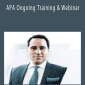 Chris Capre - APA Ongoing Training & Webinar