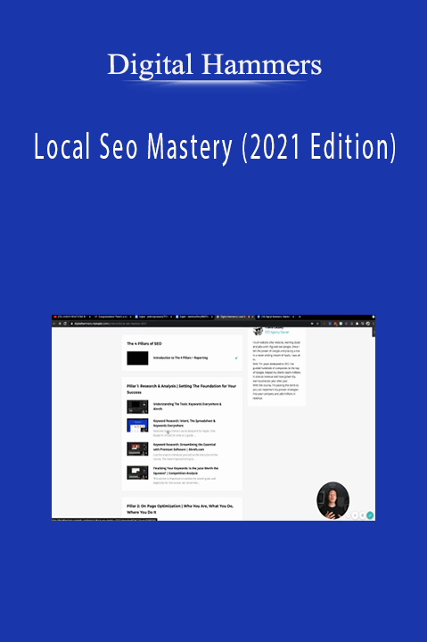 Digital Hammers – Local Seo Mastery (2021 Edition)