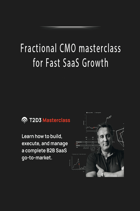 Fractional CMO masterclass for Fast SaaS Growth