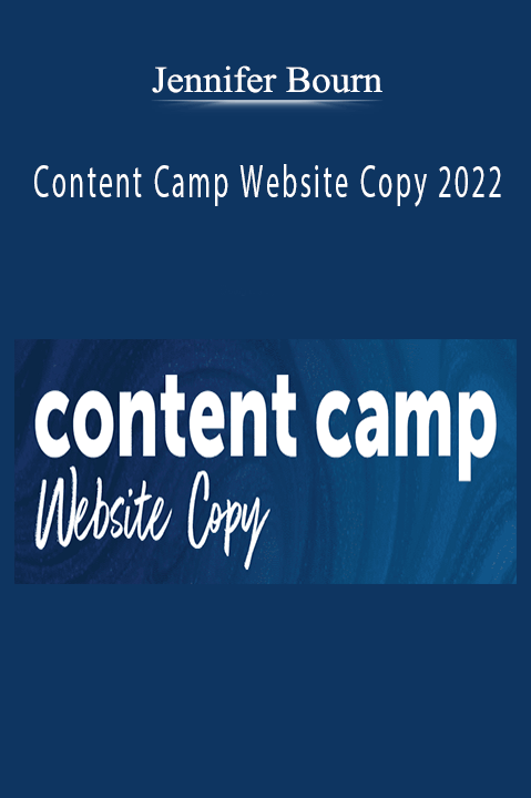 Jennifer Bourn – Content Camp Website Copy 2022
