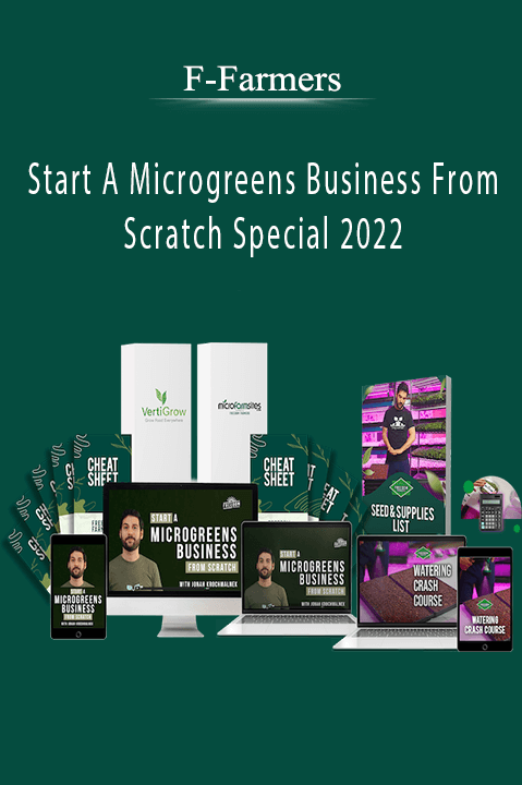 F-Farmers – Start A Microgreens Business From Scratch Special 2022