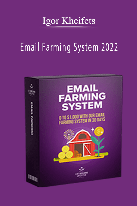 Igor has already helped thousands kickstart their own profitable e-Farming online business through his best-selling program The 30-Day e-Farming Challenge.